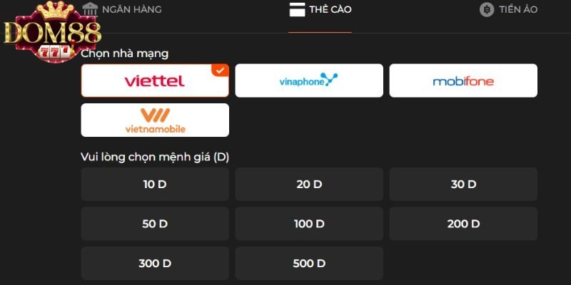 Rút Tiền Dom88 Chi Tiết – Nhanh Gọn, Đơn Giản Và An Toàn