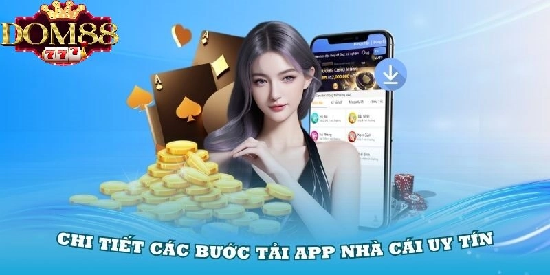 Tải app Dom88 nhanh gọn và tiện lợi